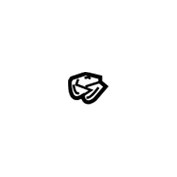 GM 11517769 Door Trim Panel Retainer Nut, Front