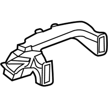 Cadillac 15799648 Front Duct