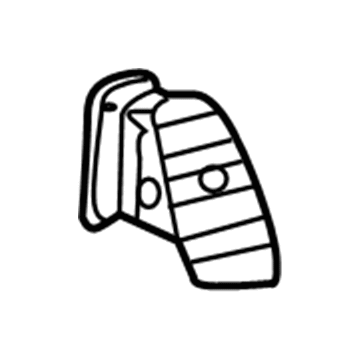 Cadillac 25887355 Air Deflector