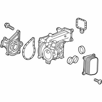 Chevy Trailblazer Water Pump - 25204277