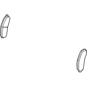 Saturn Brake Pad - 25894320