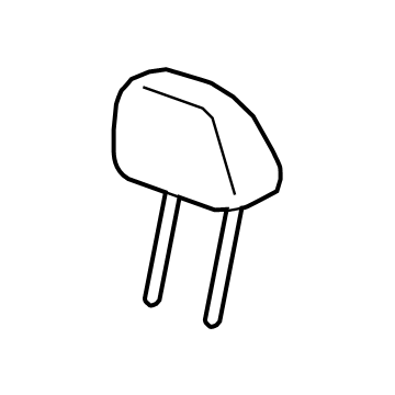Chevy 42741389 Headrest