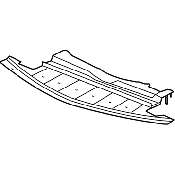 GM 15826166 Splash Shield, Front Inner
