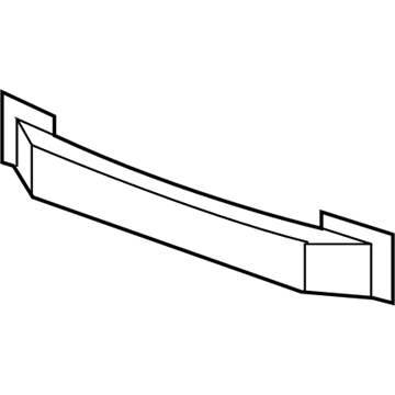 GM 25916005 Impact Bar, Rear