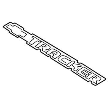 Chevy 30021370 Nameplate