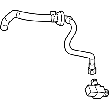 Cadillac Brake Booster Vacuum Hose - 23247589