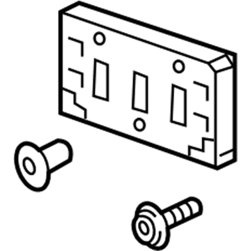 GM 95259737 License Bracket