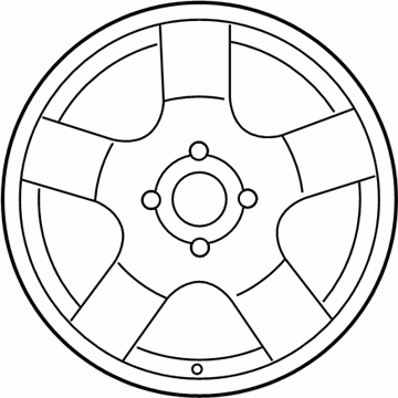 GM 95905460 Wheel, Alloy