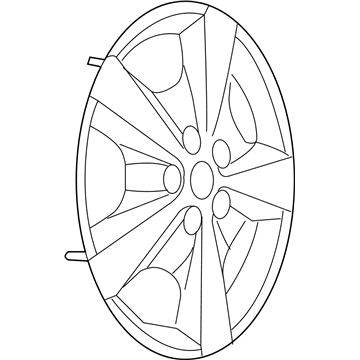 2005 Pontiac Montana Wheel Cover - 9597397