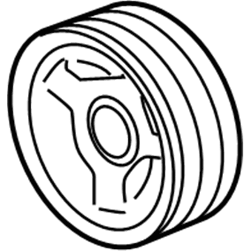 GM 12674581 Crank Pulley