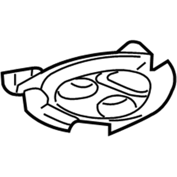 Chevy 22649662 Lamp Housing