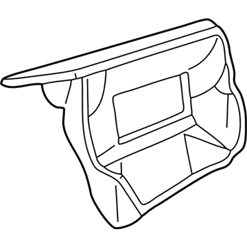 GM 10403549 Lower Panel, Rear Outer Driver Side