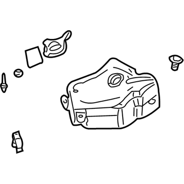 Saturn Relay Coolant Reservoir - 15250668