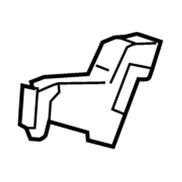 GM 25786450 Air Duct, Driver Side