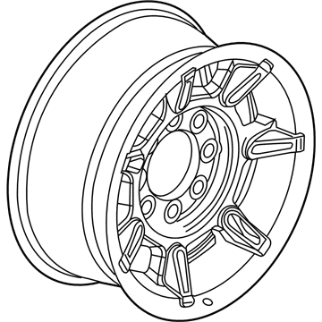 2008 Hummer H2 Spare Wheel - 9595957