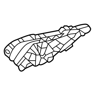 GM 42803028 Handle Base, Front Passenger Side