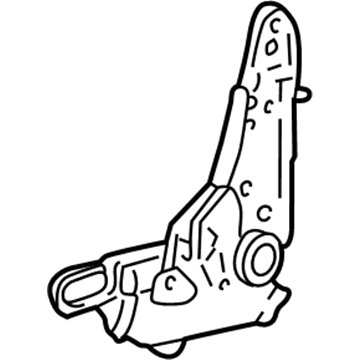 GM 16779875 Recline Adjuster, Driver Side