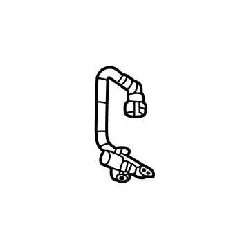 GM 84731984 High Pressure Line, Driver Side