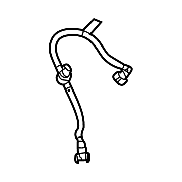 GM 84144036 Vent Pipe, Driver Side