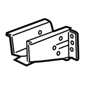 GM 25977309 Rail End, Driver Side