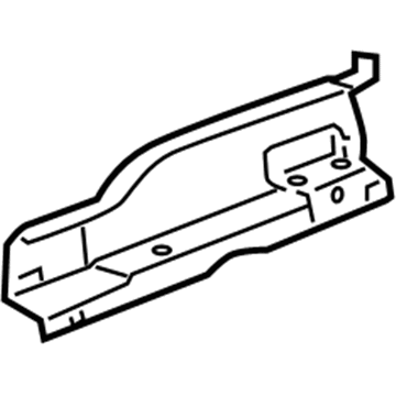 GM 15834457 Rail Extension, Rear Inner Passenger Side