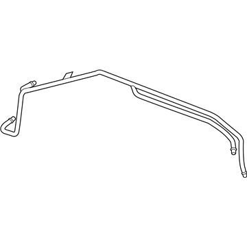 Chevy Oil Cooler Hose - 23127984