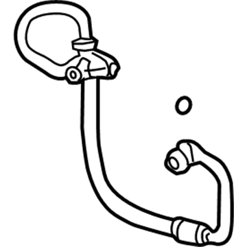 2009 Pontiac Vibe A/C Hose - 19184686