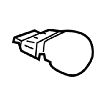 GM 15862271 Turn Signal Bulb, Amber, Front