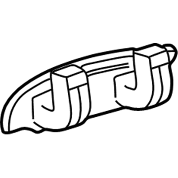 Pontiac 22620527 Handle, Outside