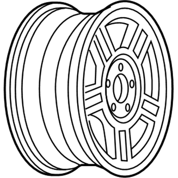 1996 GMC Sonoma Spare Wheel - 12361588