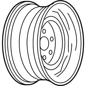 1990 Pontiac Firebird Spare Wheel - 9591886