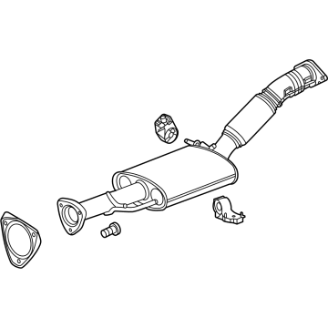 Chevy Trailblazer Muffler - 60005991