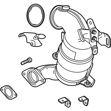 Chevy Trailblazer Catalytic Converter - 12705331