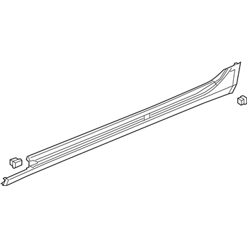 GM 84038053 Rocker Molding, Passenger Side