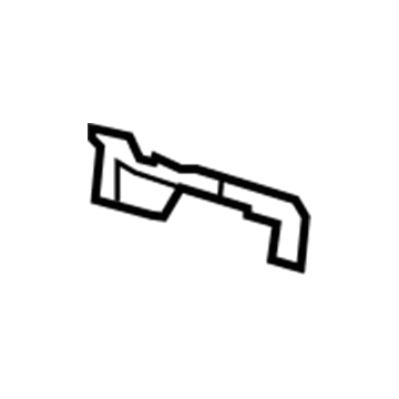 Chevy Exhaust Heat Shield - 12579527