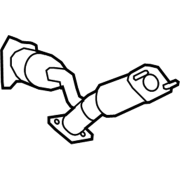 Saturn 25881482 Converter & Pipe