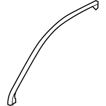 Chevy Door Moldings - 25975014