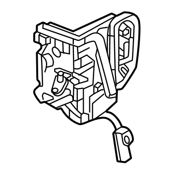 GM 13533639 Lock Actuator, Front Passenger Side