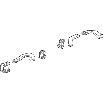 Cadillac 22966162 Outlet Duct