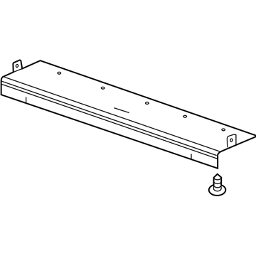 Cadillac 22906317 Lower Baffle