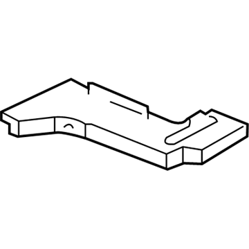GM 25829131 Front Extension, Inner Passenger Side