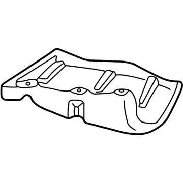 1997 Chevy Corvette Fuel Tank Strap - 10410938