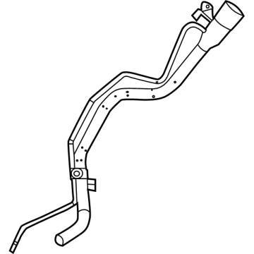 Chevy Equinox Fuel Filler Hose - 84313677