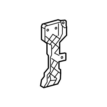 GM 84947748 Inner Bracket, Rear Lower Driver Side