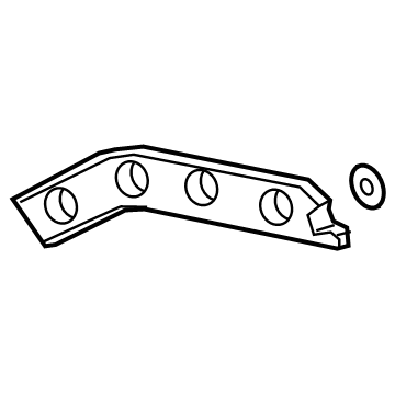 GM 84169338 Guide Bracket, Rear Passenger Side