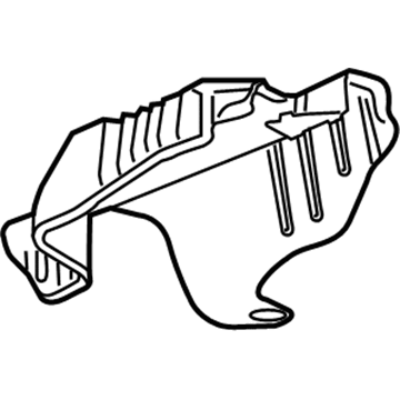 GM 23333240 Heat Shield, Driver Side