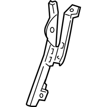 GM 12362890 Rear Guide, Front Passenger Side