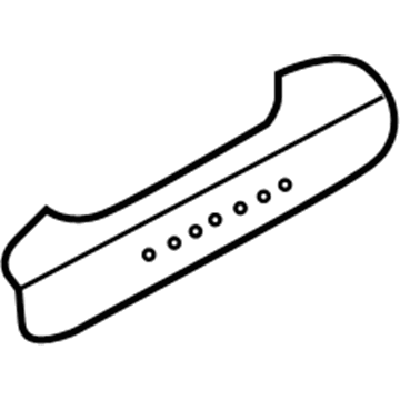 Chevy Aveo Door Handle - 96458695