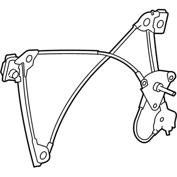 Pontiac Solstice Window Regulator - 20897021