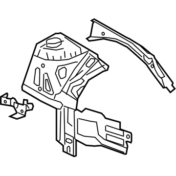 GM 39028803 Apron Assembly, Front Driver Side